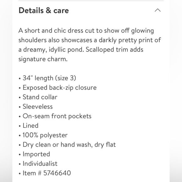 TED BAKER LONDON EURELA WONDERLAND SCALLOPED A-LINE DRESS- WORN ONCE- SIZE 2 - Picture 12 of 13